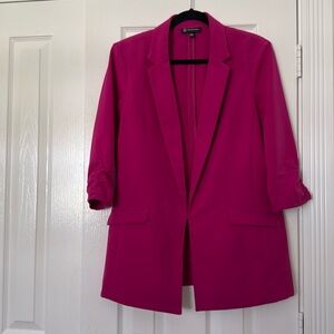 INC International Concepts. Fuchsia Jacket. Size Large. Great condition.